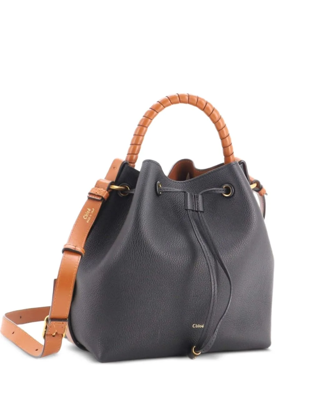 Marcie Leather Bucket Bag by Chloé Pre-Owned