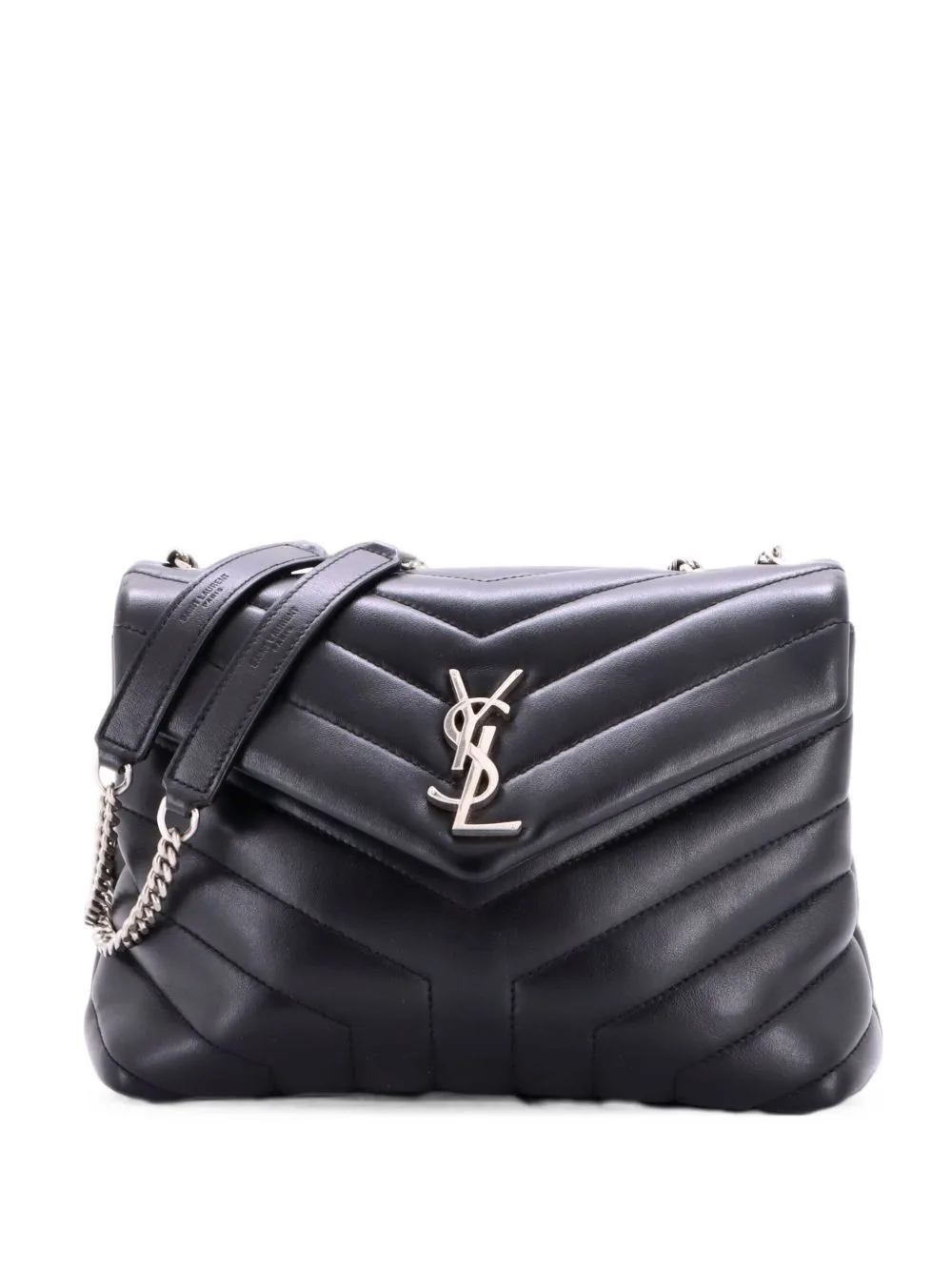 Loulou Matelasse Chevron Leather Small Shoulder Bag by Saint Laurent Pre-Owned