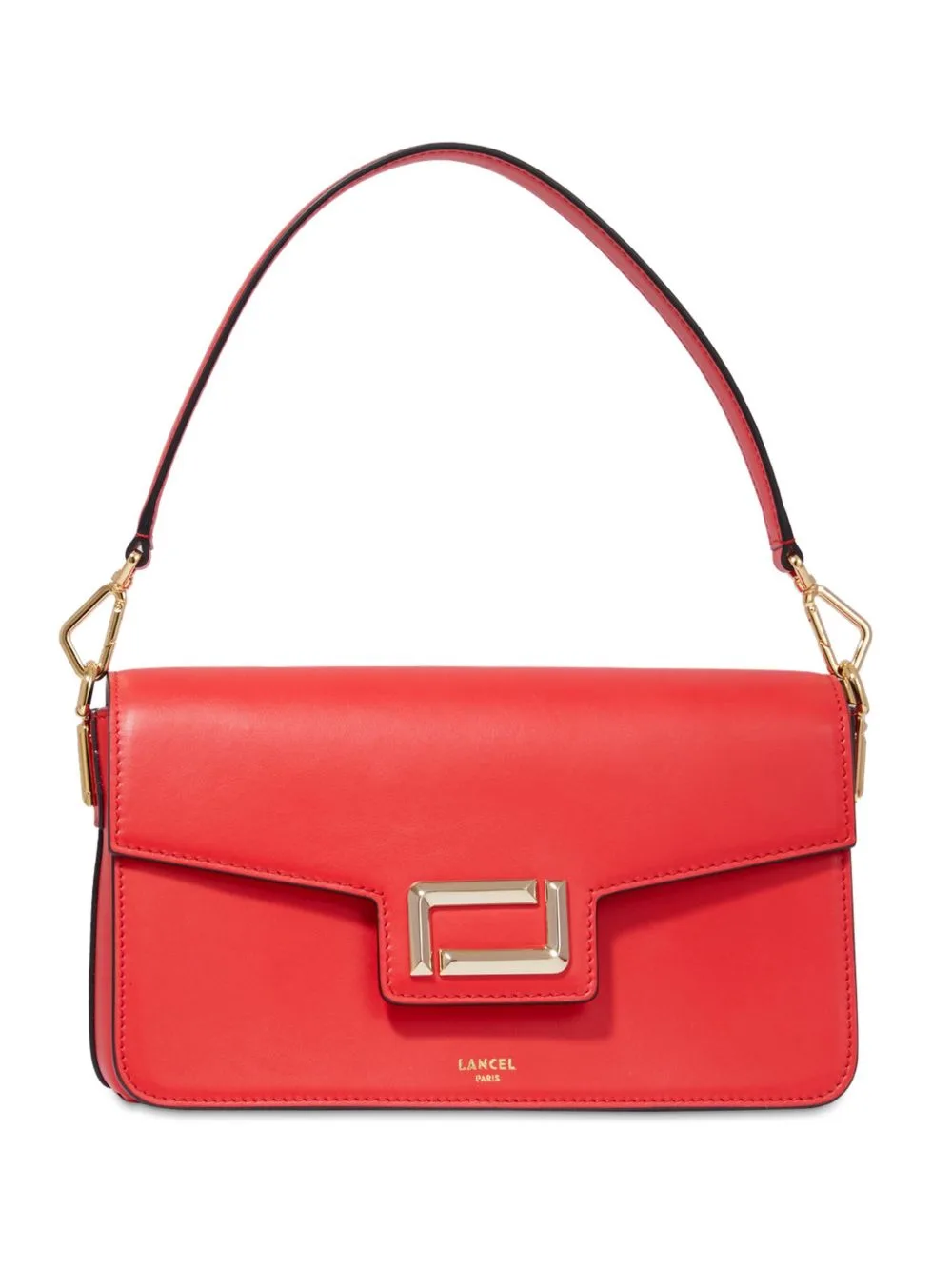 Medium Leather Shoulder Bag by Lancel