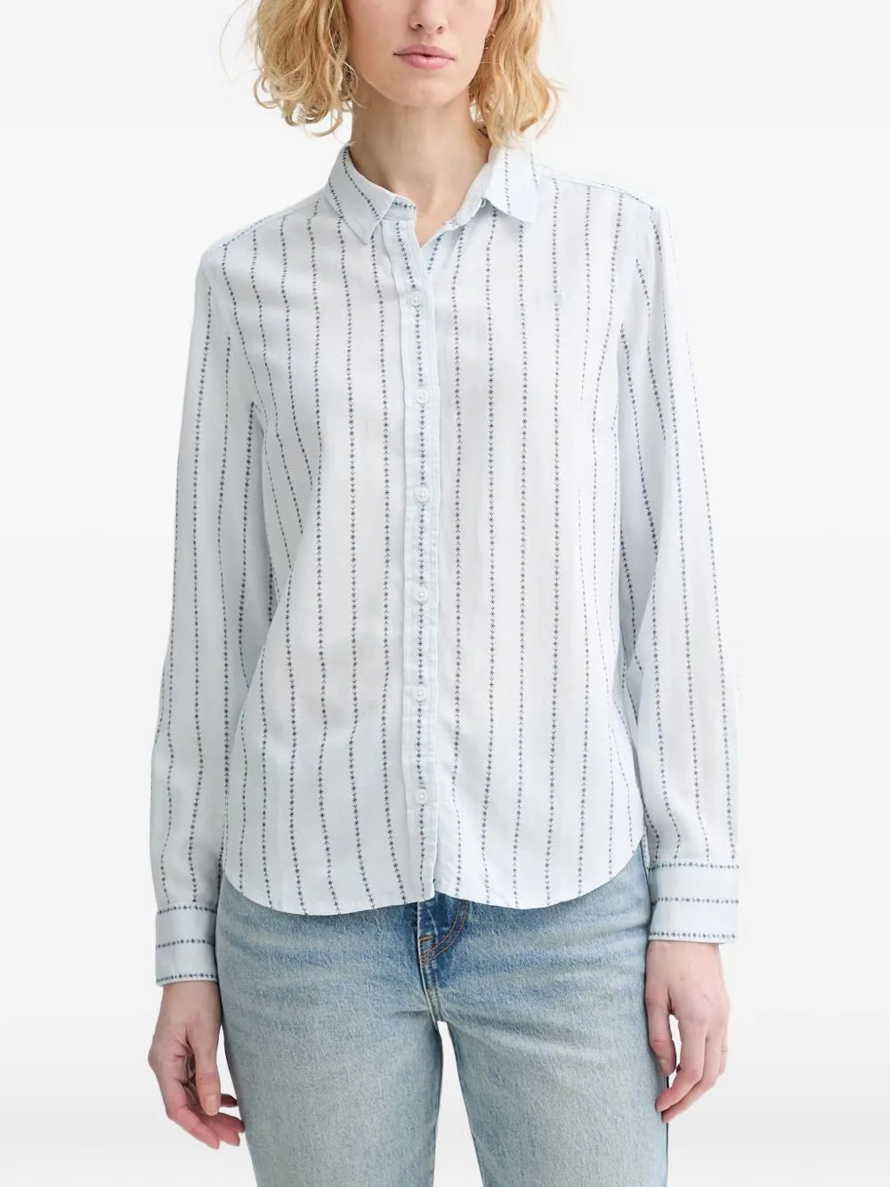 Collared Patterned Shirt by Levi's