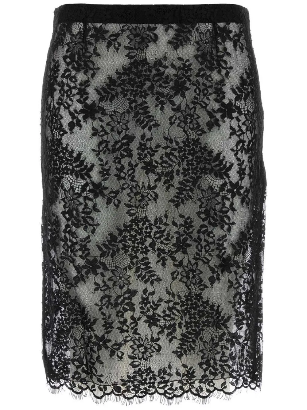 Wrap Pencil Skirt by Saint Laurent