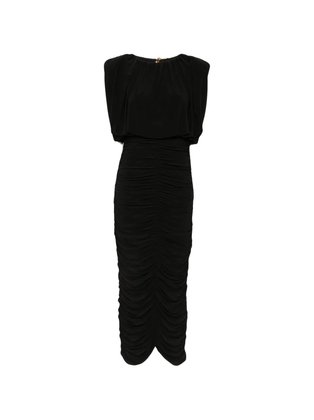 Lunaria Ruched Sleeveless Midi Dress by Aje