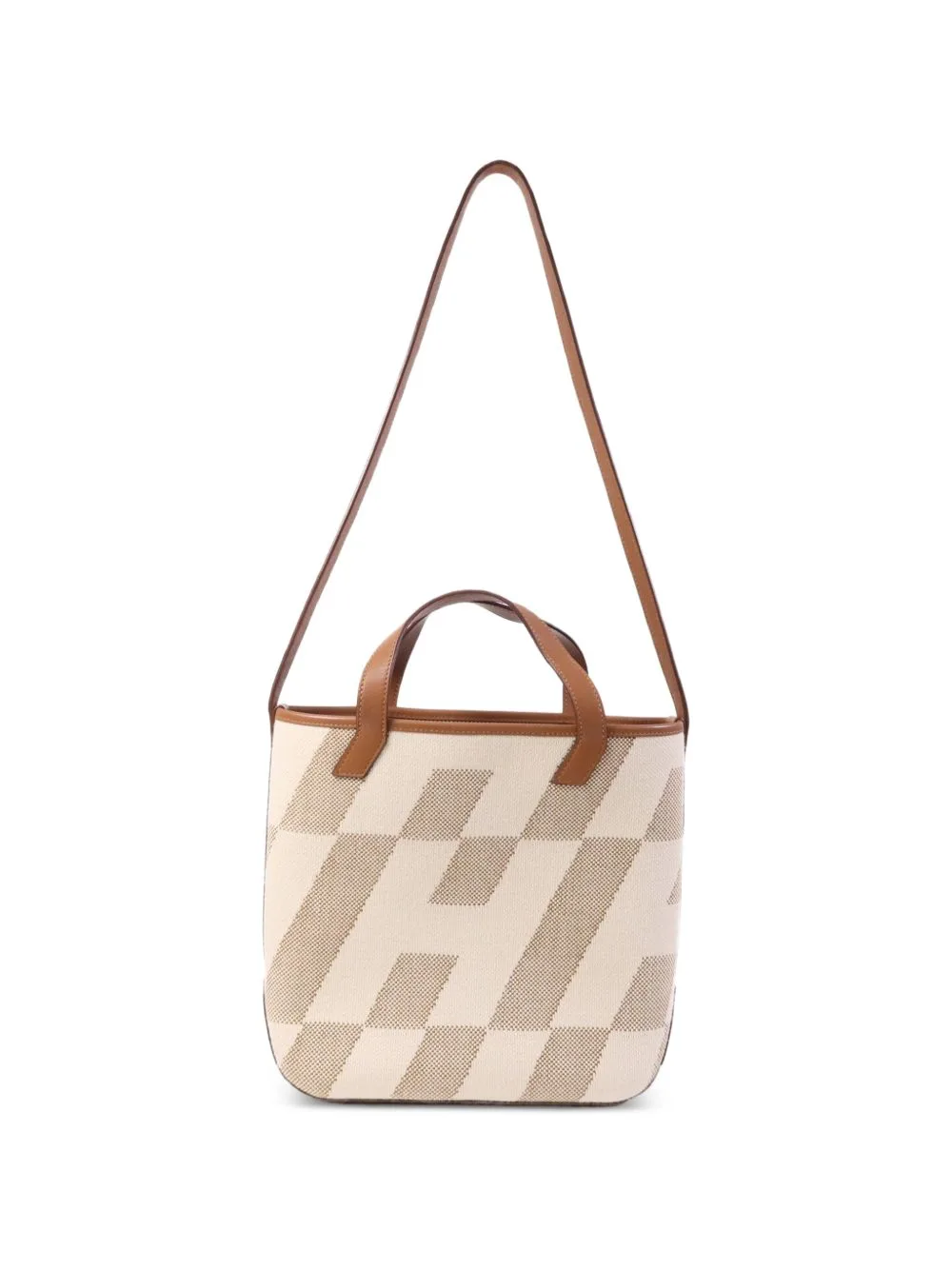 Cabas H En Biais 27 Two-Way Handbag by Hermès Pre-Owned