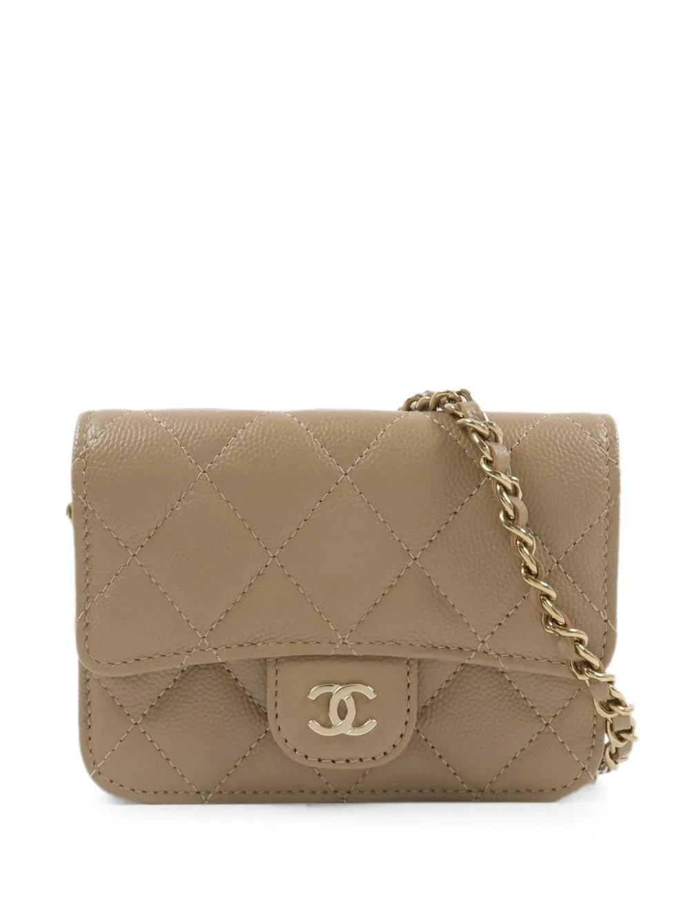 CC Quilted Shoulder Bag by CHANEL Pre-Owned