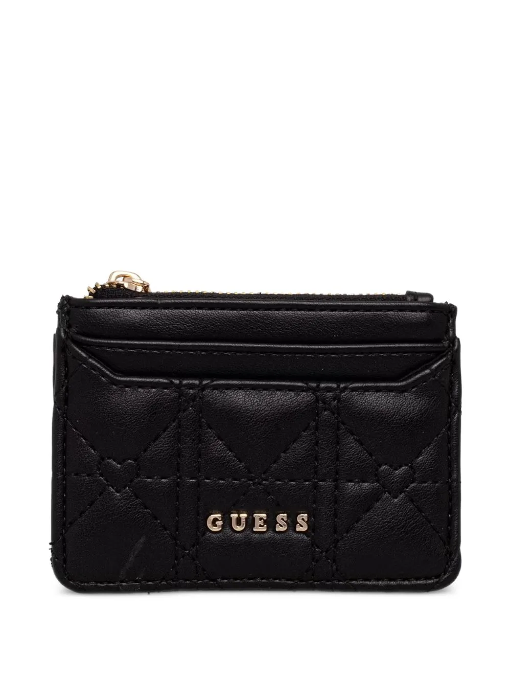 Quilted Cardholder and Keychain Set by GUESS USA
