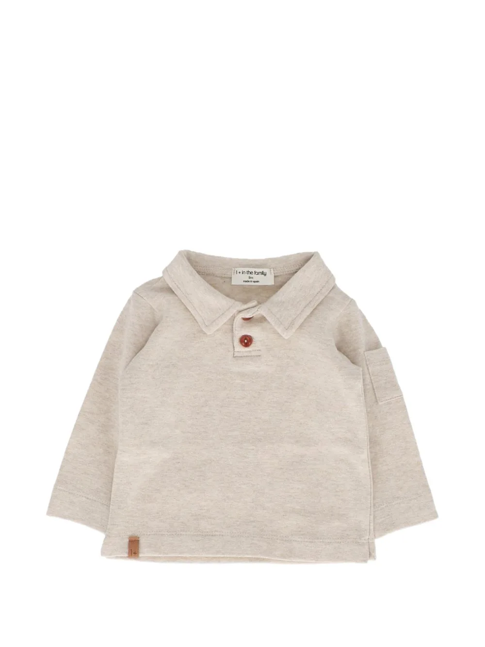 Long-Sleeve Polo Shirt by 1 + IN THE FAMILY