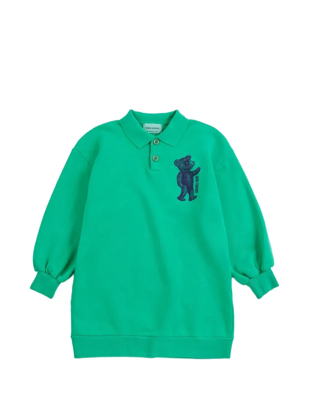 Softpaw Monster Polo Dress by Bobo Choses