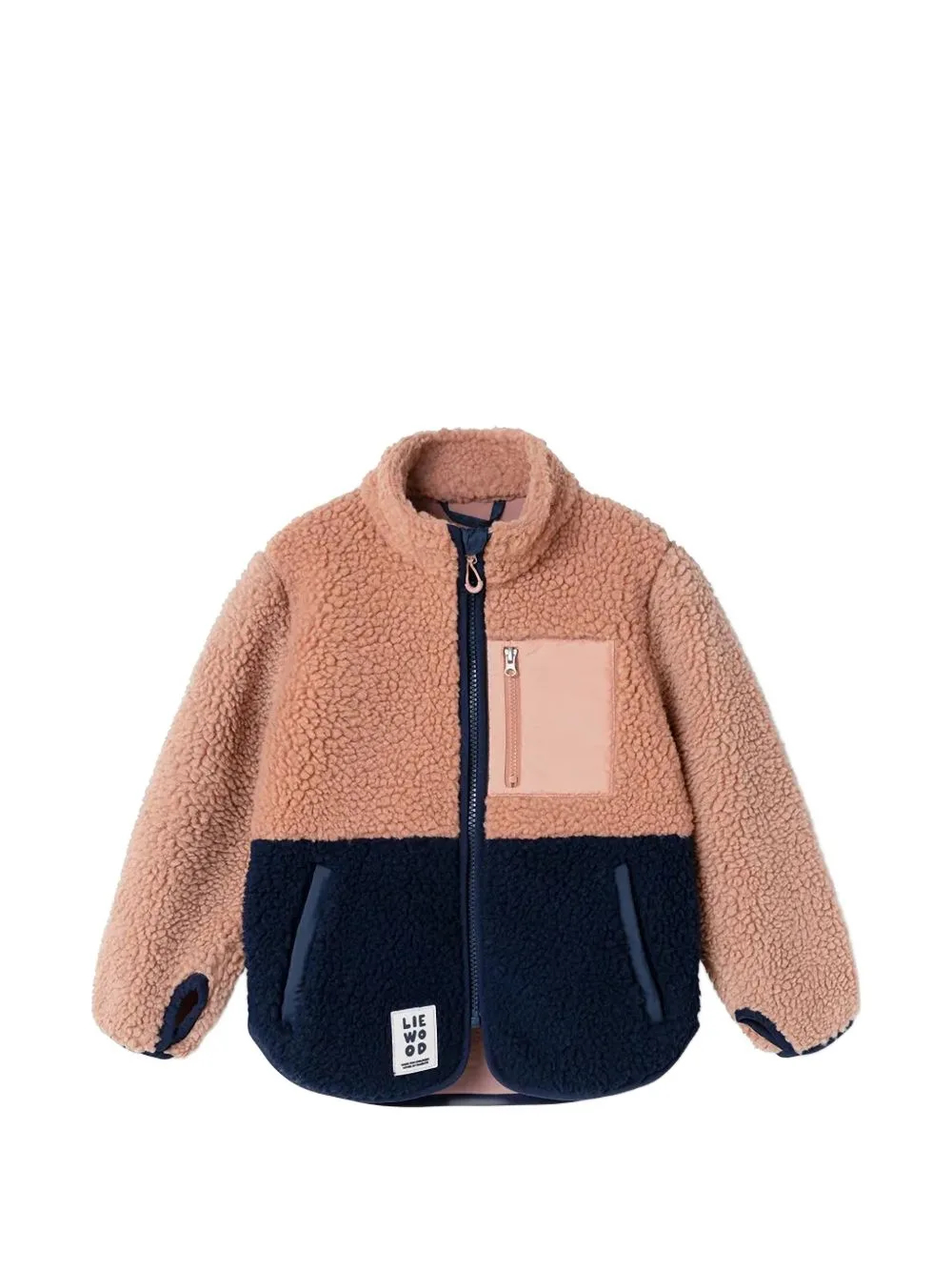 Nolan Colour-Block Fleece Jacket by Liewood