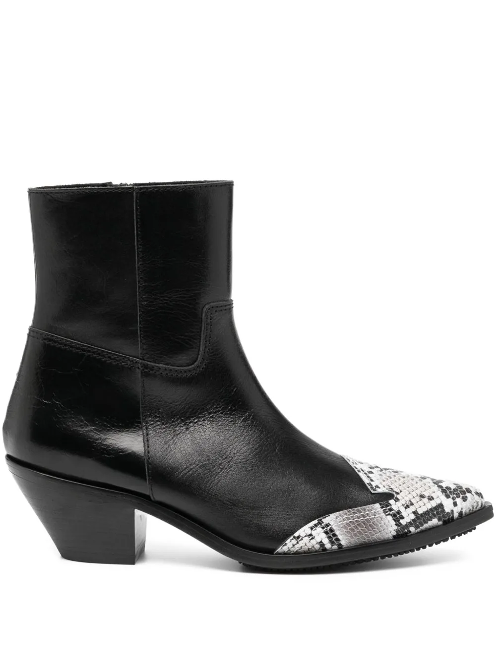 50mm Snakeskin-Print Boots by Junya Watanabe