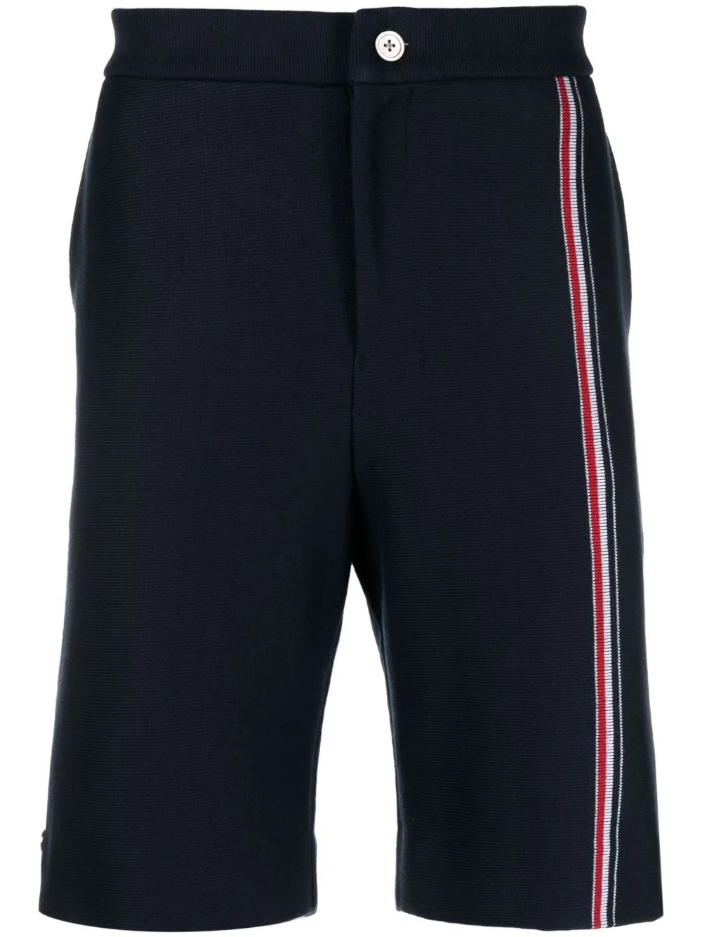 RWB Stripe Bermuda Shorts by Thom Browne
