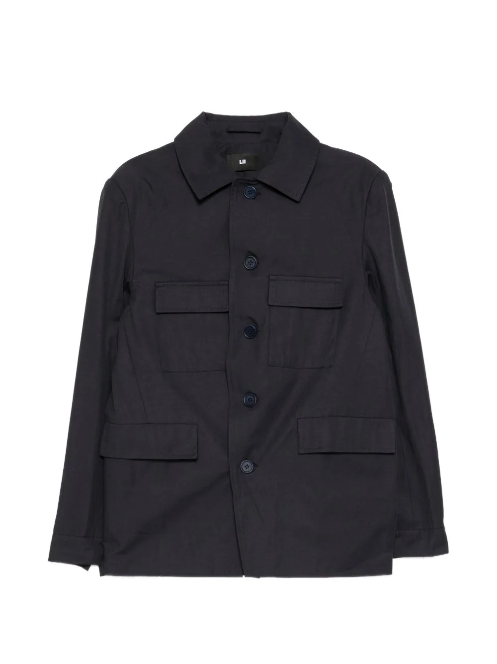 Multi-Pocket Shirt Jacket by LII
