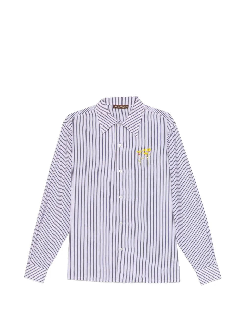 Floral-Embrodairy Shirt by CHATEAU ORLANDO