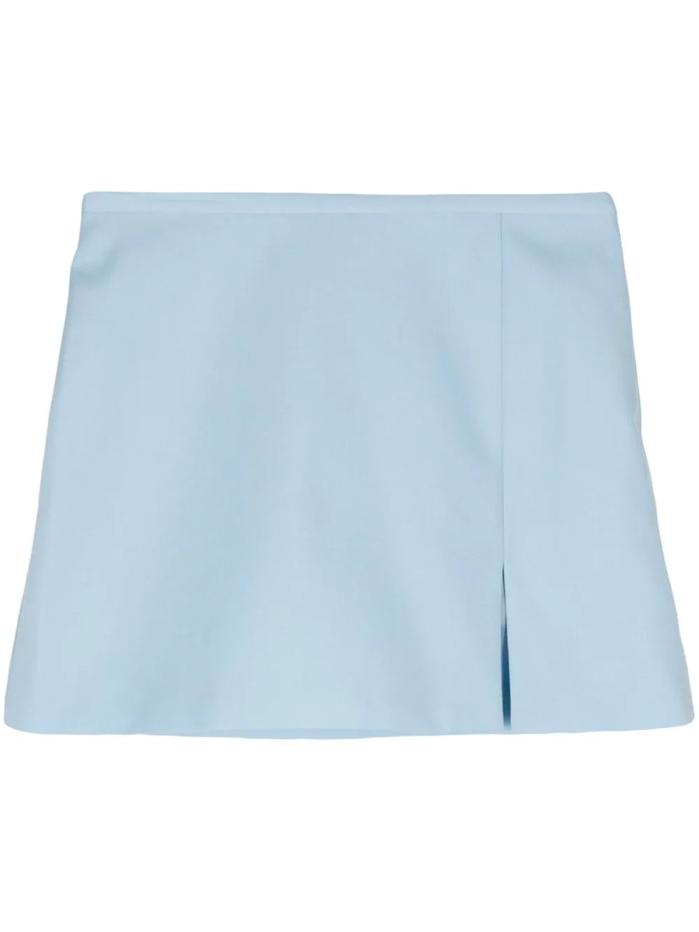 Slit Detail Knitted Miniskirt