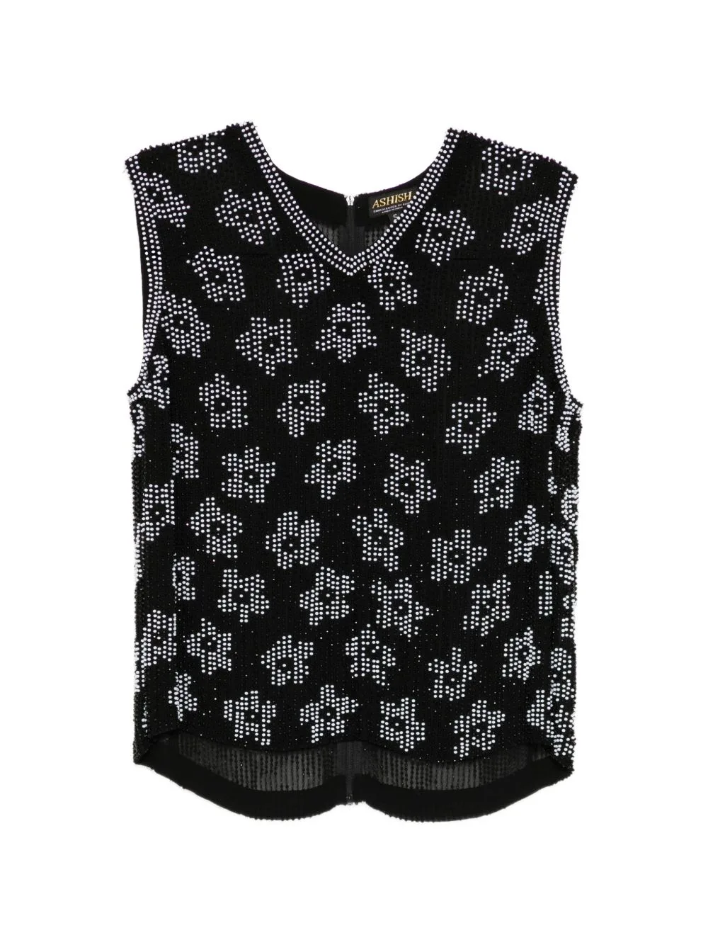 Bead-Embellished Vest by Ashish