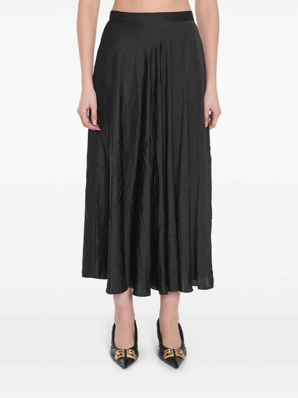 Asymmetrical Midi Skirt by Balenciaga