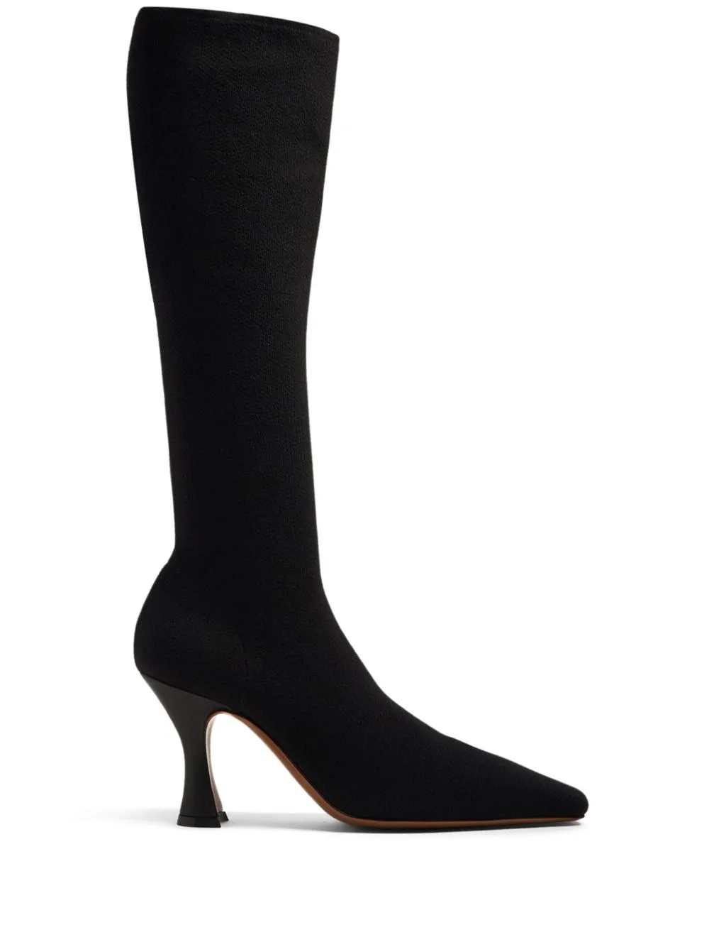 Ran Stretch-Knit Knee-High Boots by NEOUS