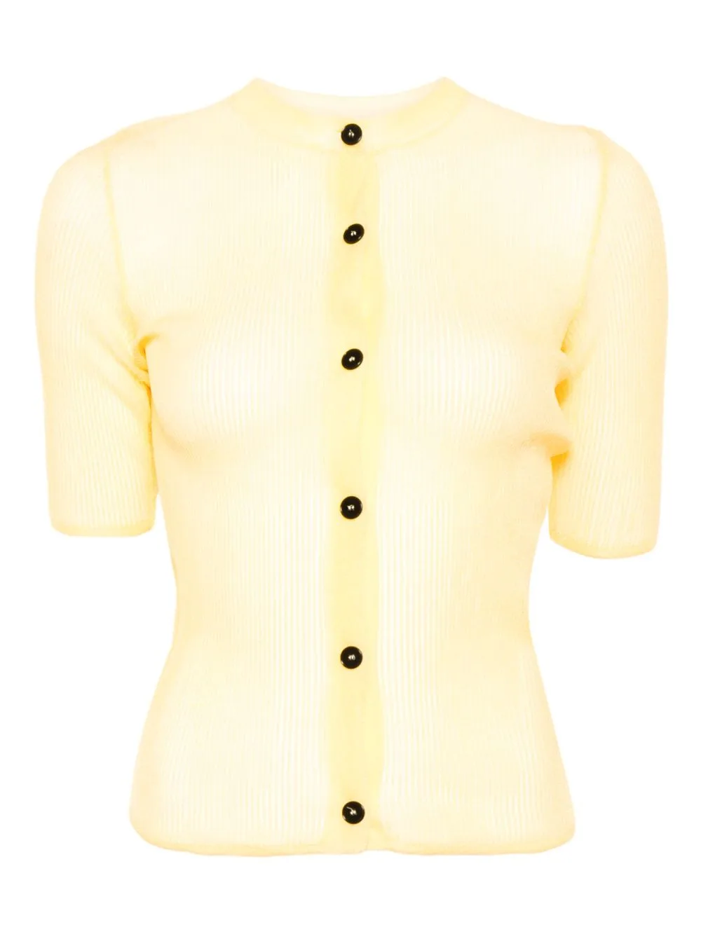 Short-Sleeves Cardigan by ALAINPAUL
