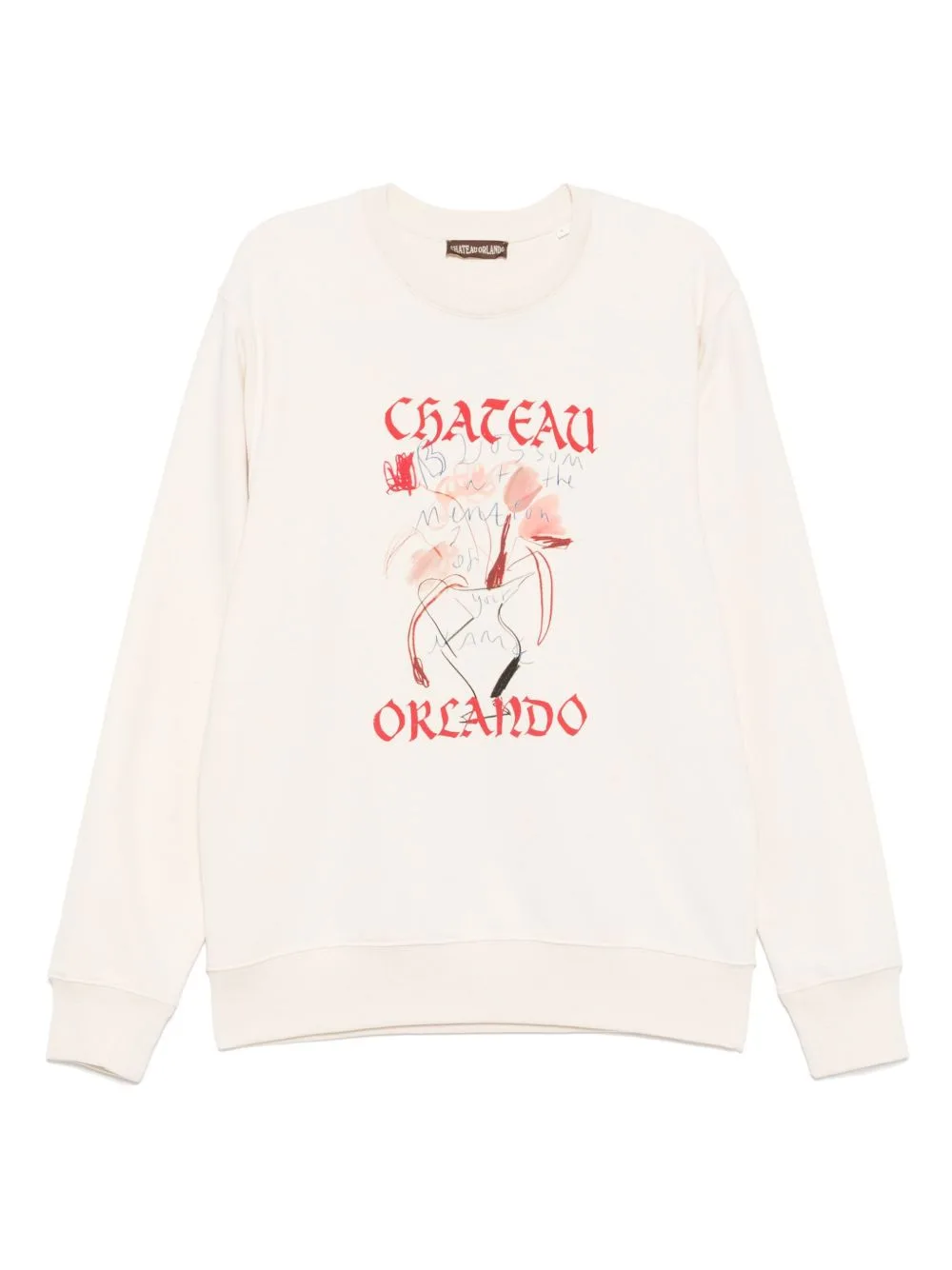 Graphic-Print Sweatshirt by CHATEAU ORLANDO