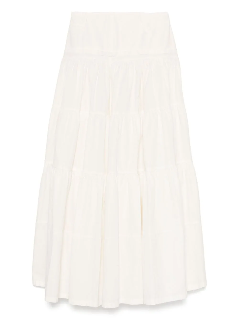 Tiered Midi Skirt