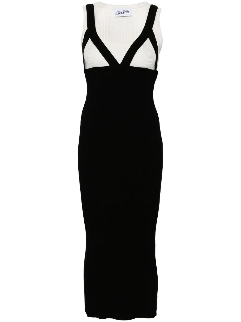 Madone Ribbed-Knit Dress by Jean Paul Gaultier