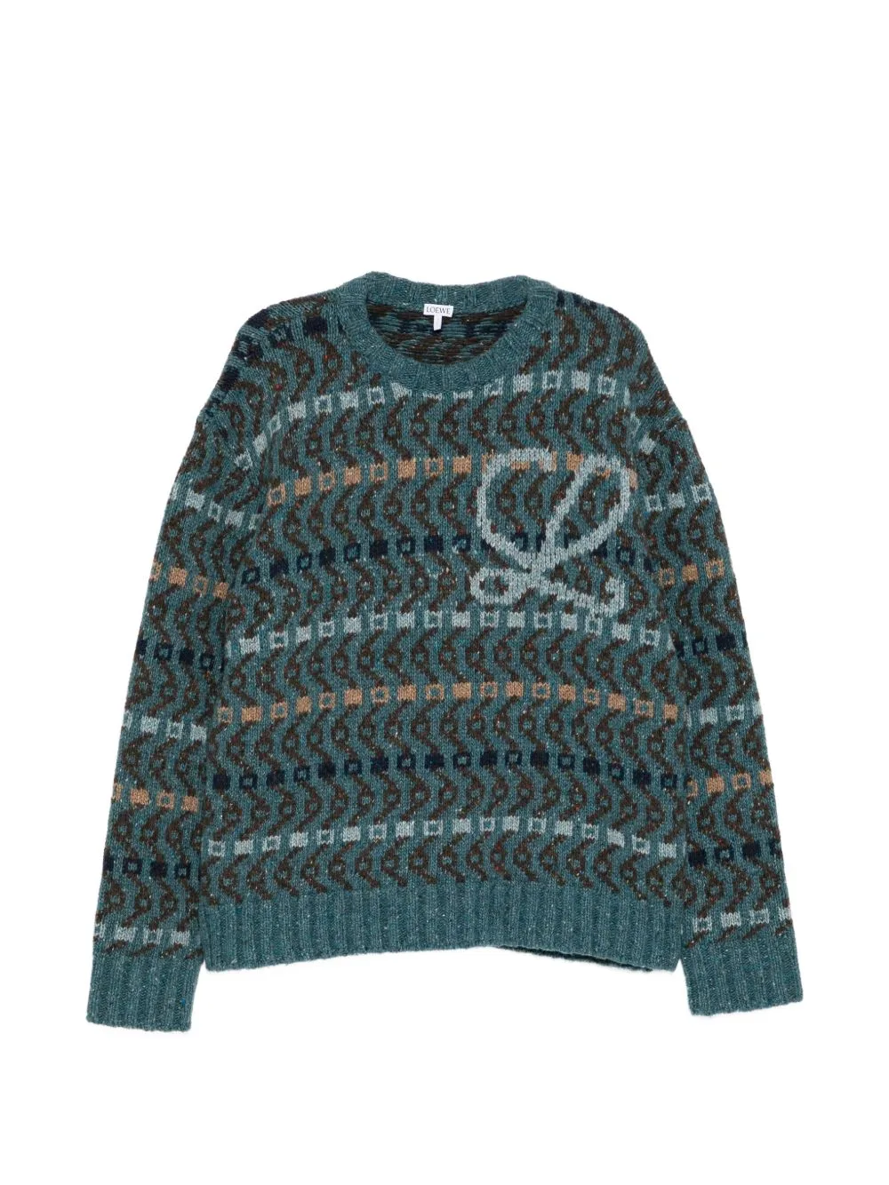 Logo Patterned Jumper
