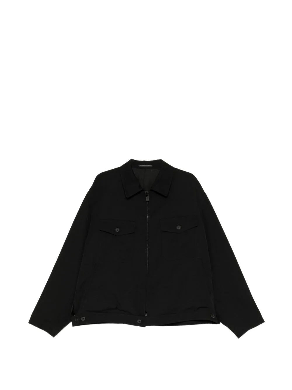 Zip-Up Shirt Jacket by Yohji Yamamoto