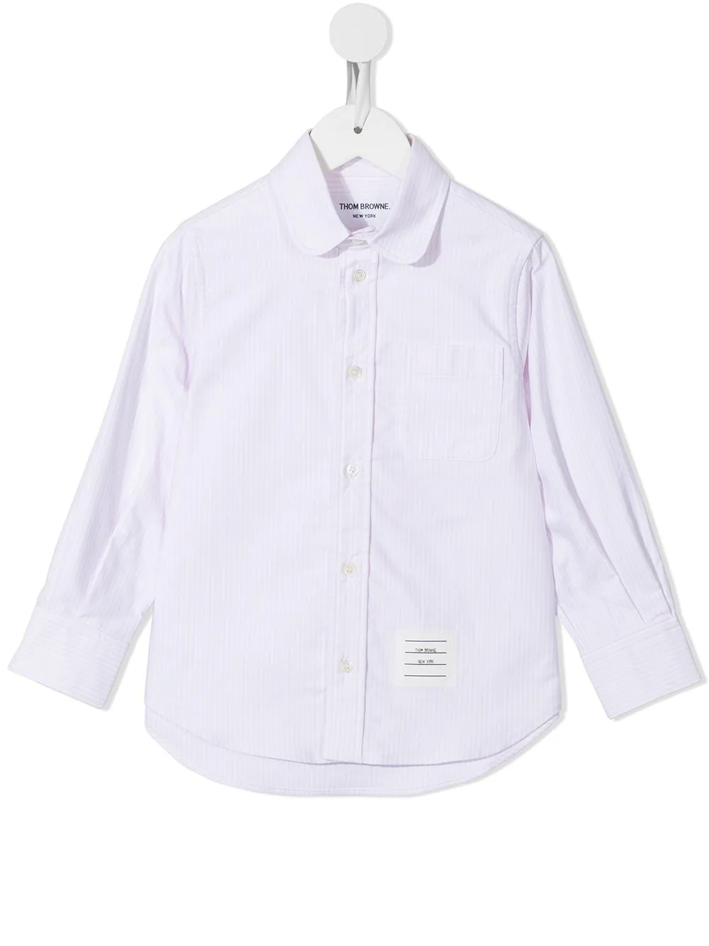 Oxford University Stripe Classic Shirt by Thom Browne Kids