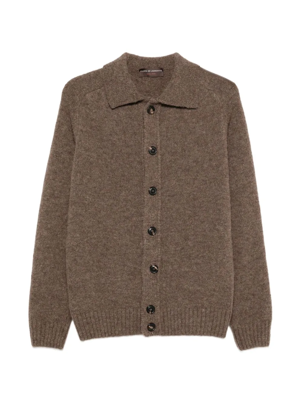 Button-Fastening Cardigan