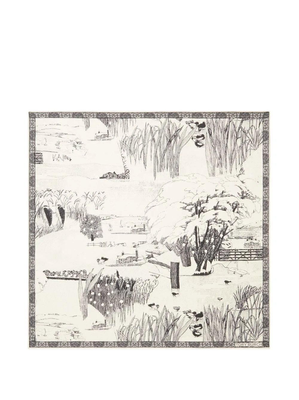 Forest Neckerchief by Tory Burch