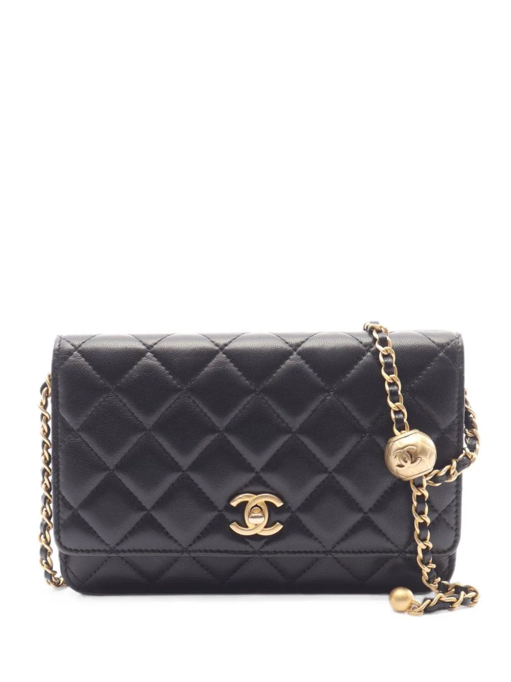 2020-2021 interlocking-CC Shoulder Bag by CHANEL Pre-Owned