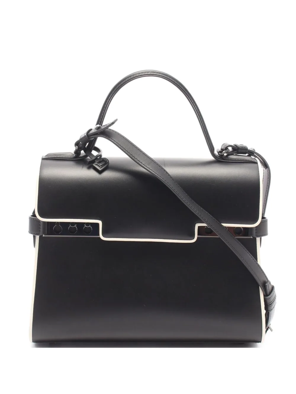 2010s mm Tempête Two-Way Tote Bag by Delvaux Vintage