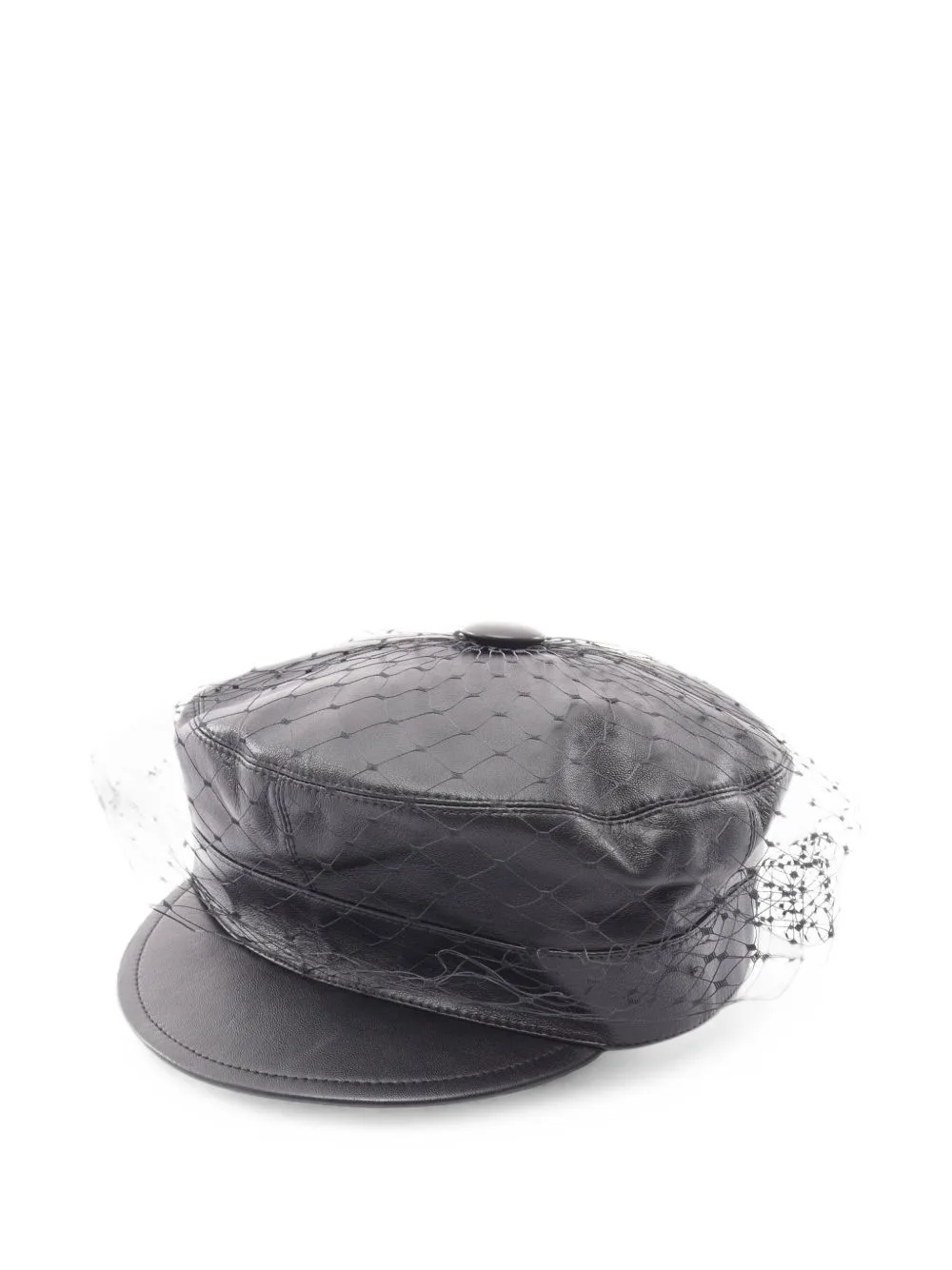 2010s Revolution Veiled Casquette Cap by Christian Dior Pre-Owned