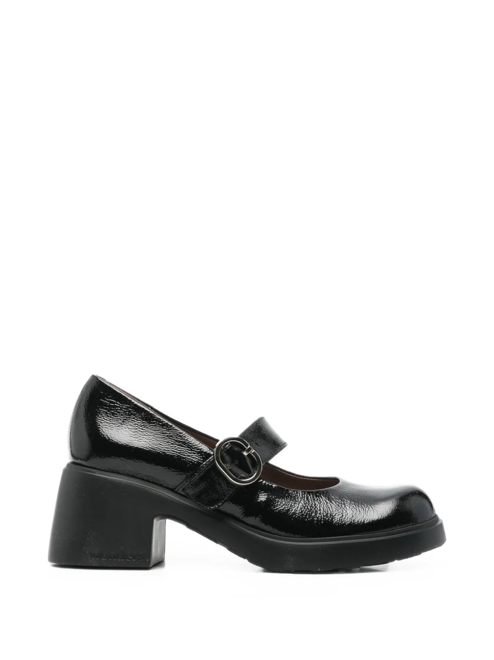 Buckle-Fastening Leather Pumps by wonders