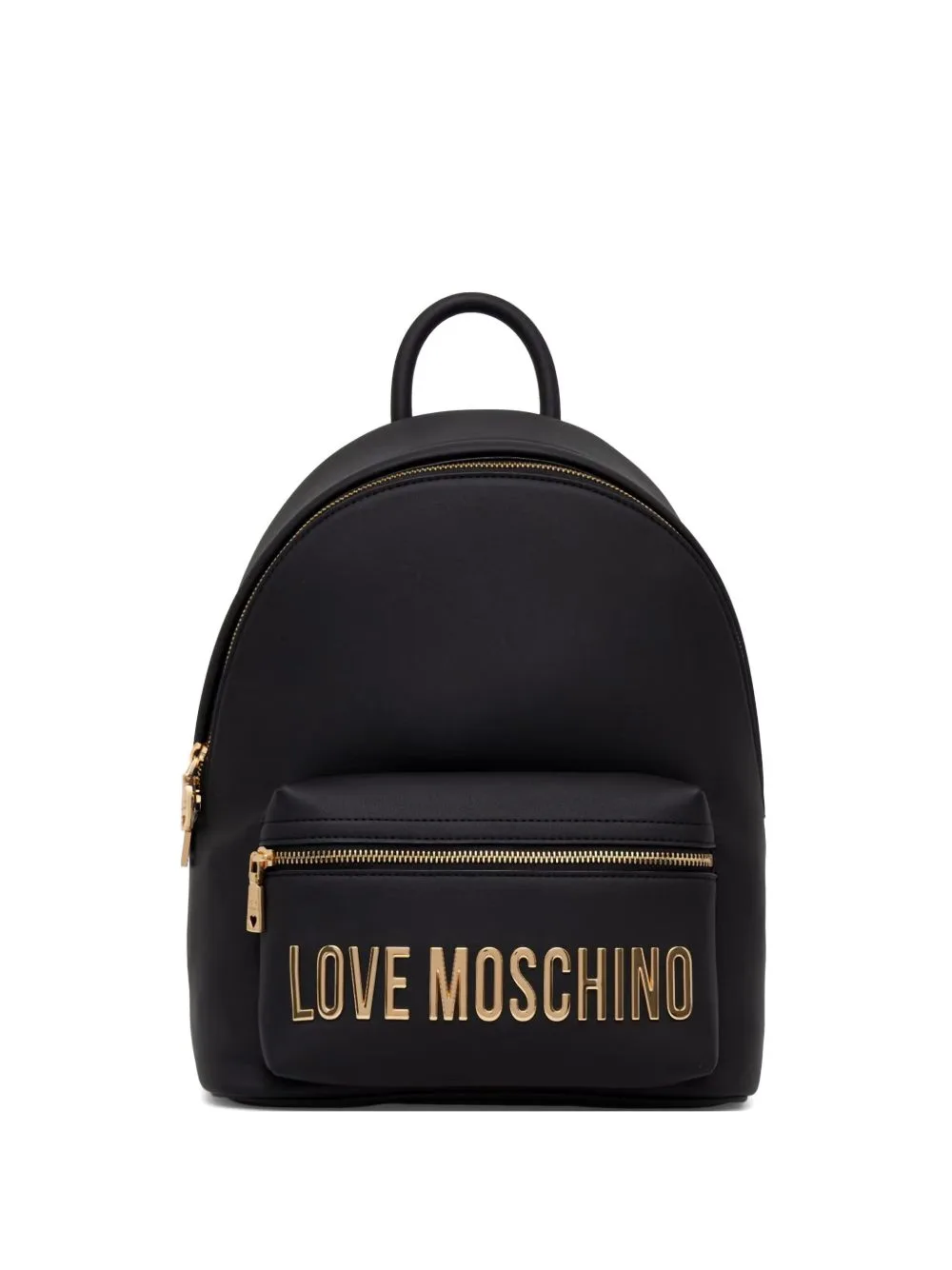 Logo-Lettering Backpack by Love Moschino