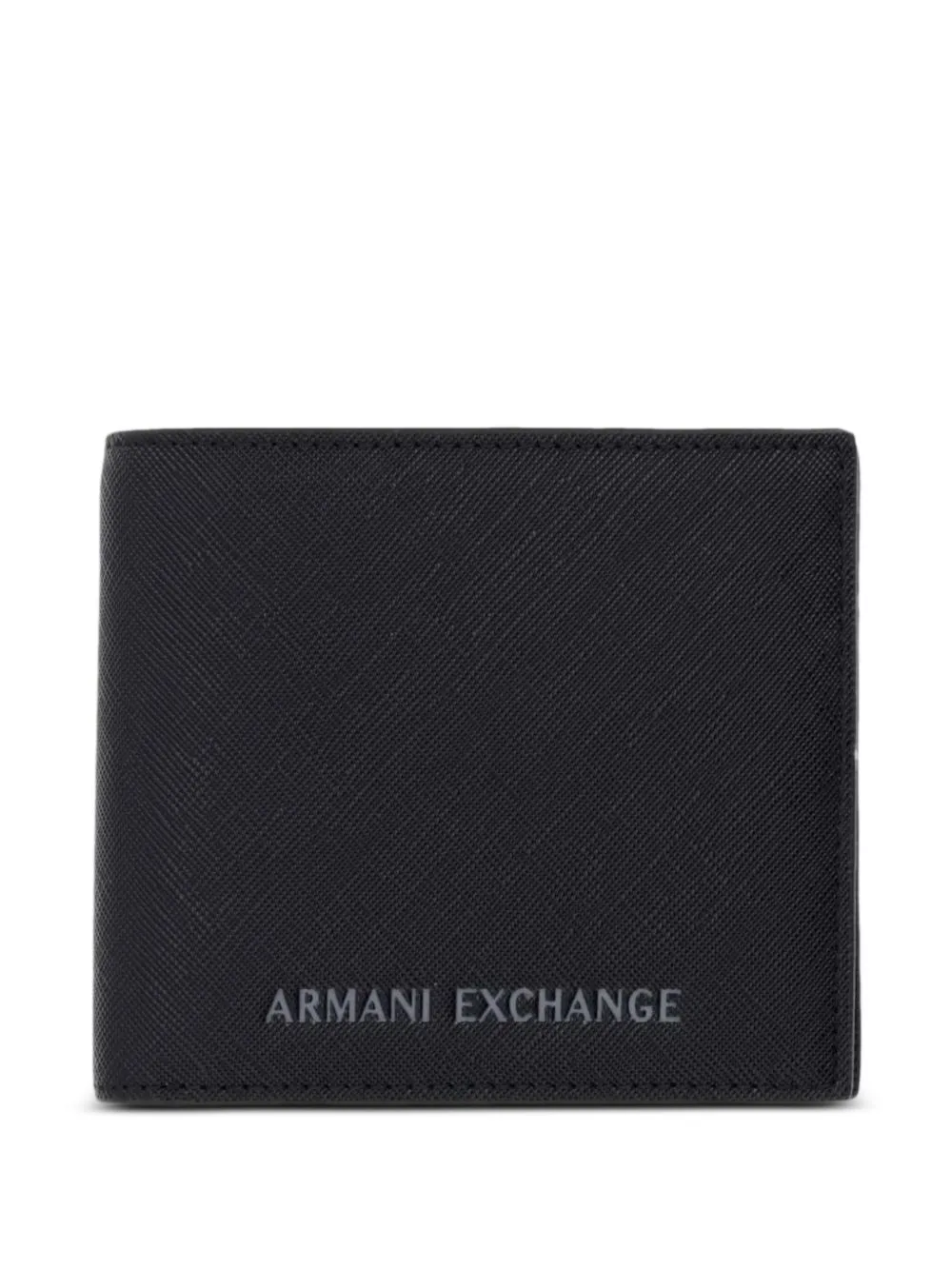 Logo-Print Bi-Fold Wallet by Armani Exchange