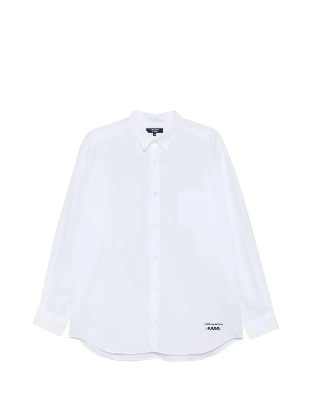 Logo-Embroidered Cotton Shirt by Comme des Garçons Homme