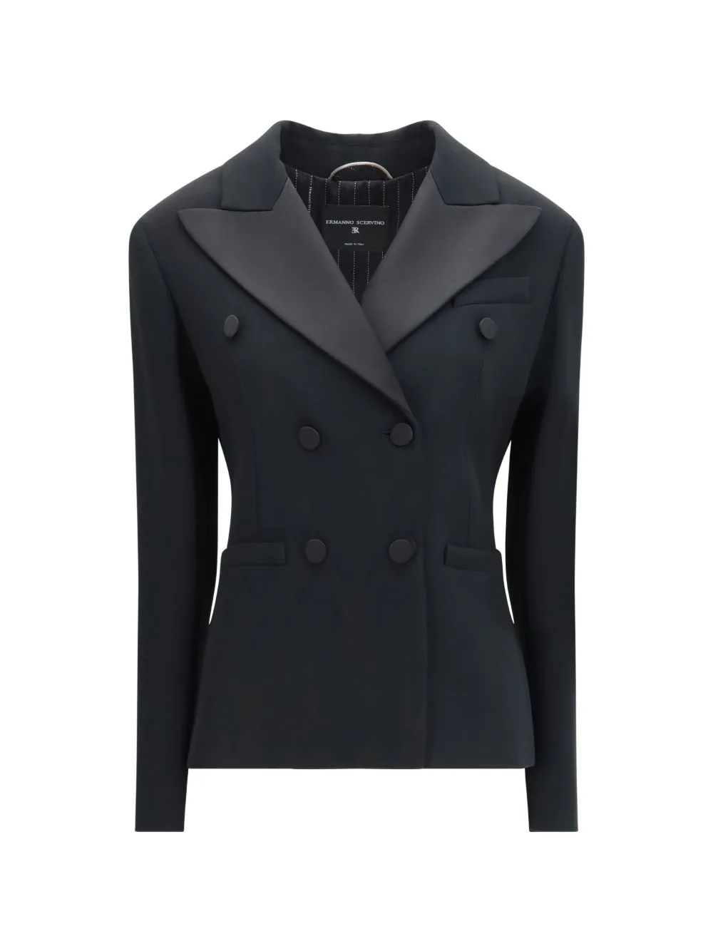 Double-Breasted Boxy Blazer by Ermanno Scervino