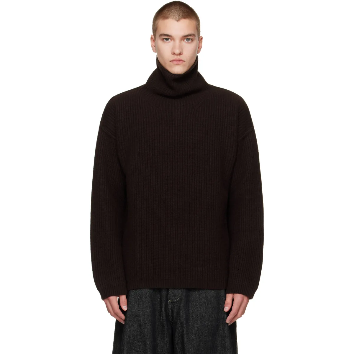 Wool Panno Turtleneck