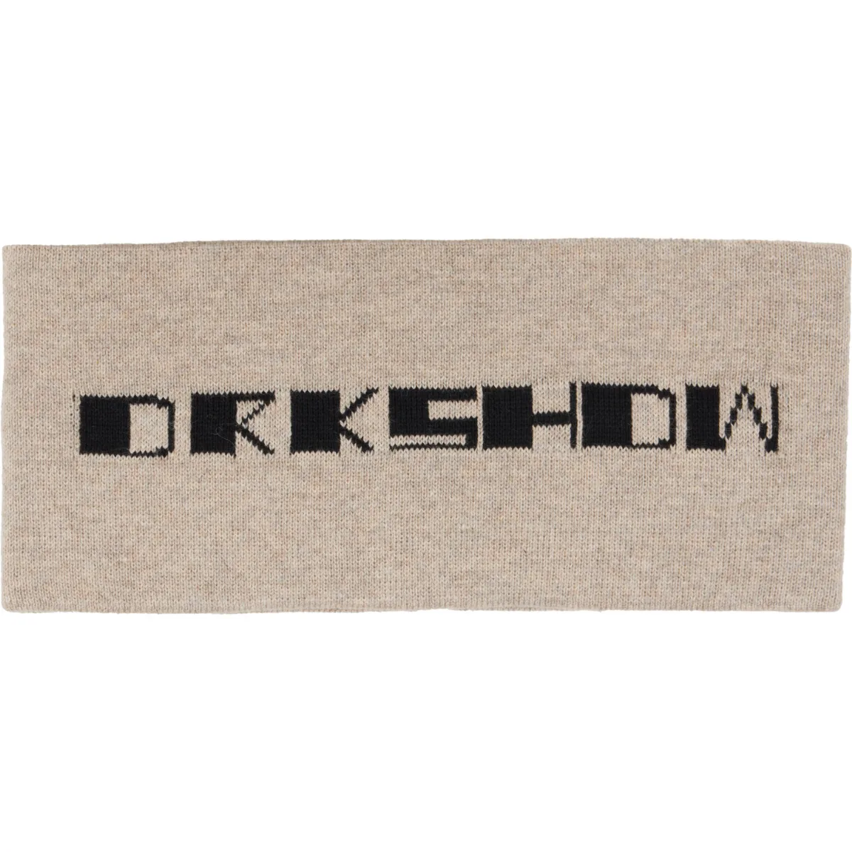 Tower Cotton Knit Headband by Rick Owens DRKSHDW