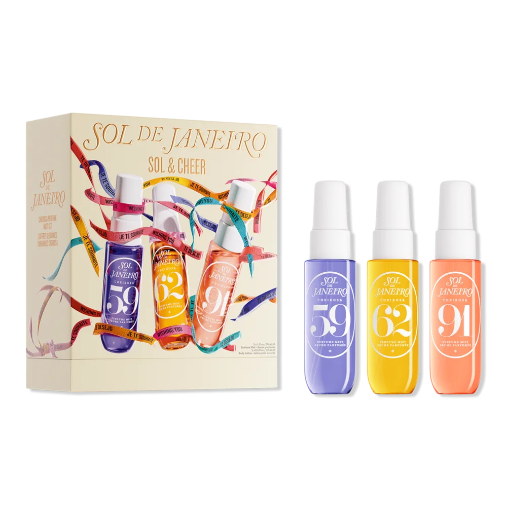 Sol & Cheer Mini Perfume Mist Gift Set by Sol de Janeiro