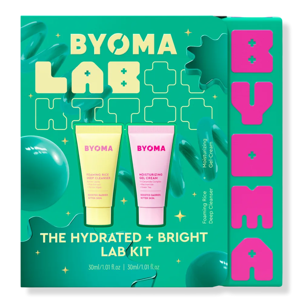 The Hydrated + Bright Lab Kit by BYOMA