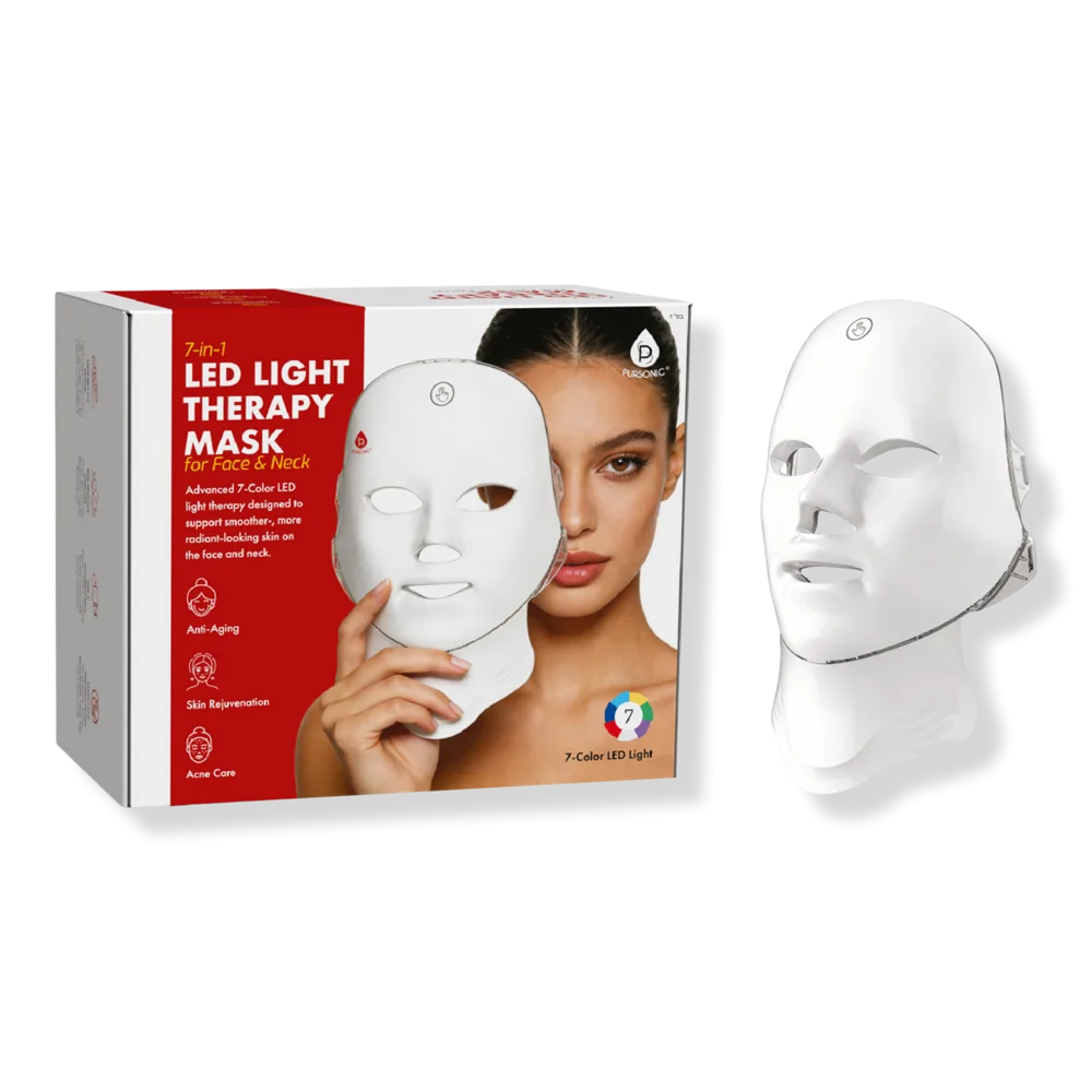 7-In-1 Led Light Therapy Mask by PURSONIC