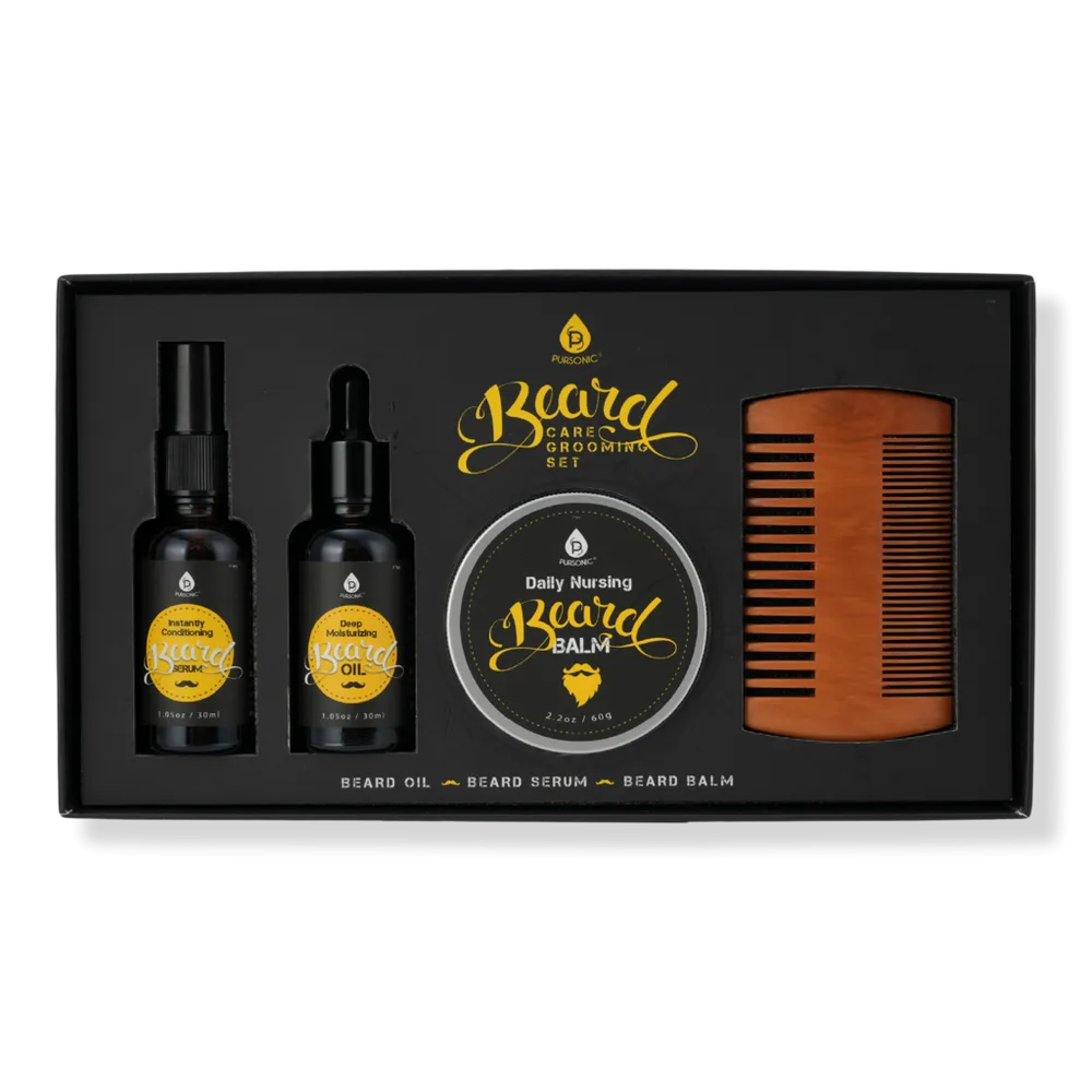 Beard Care Grooming Kit by PURSONIC