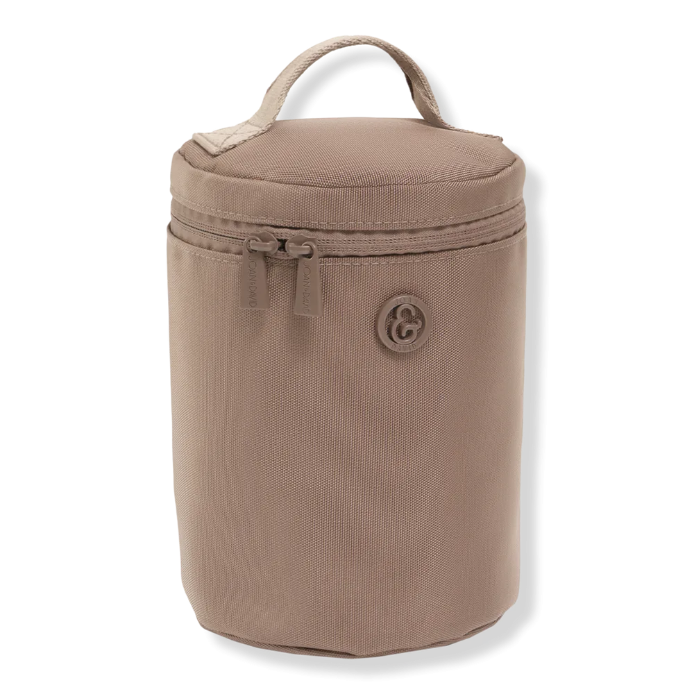 1680 Denier Nylon Top Handle Cylinder Cosmetic Case by Joan & David