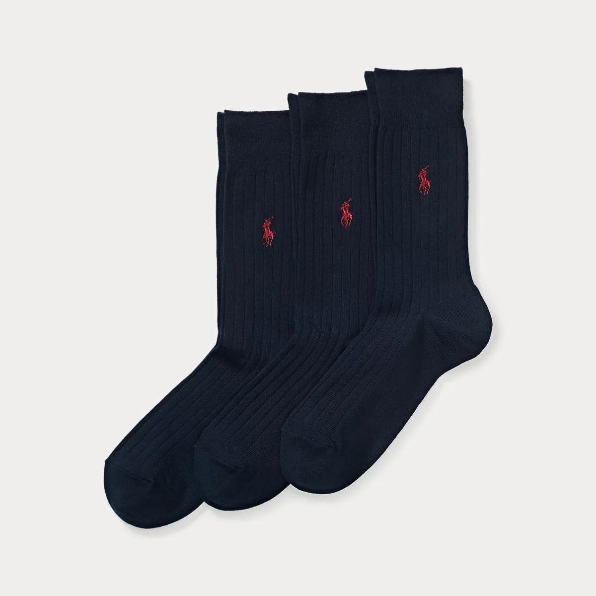 Rib-Knit Crew Sock 3-Pack by Polo Ralph Lauren