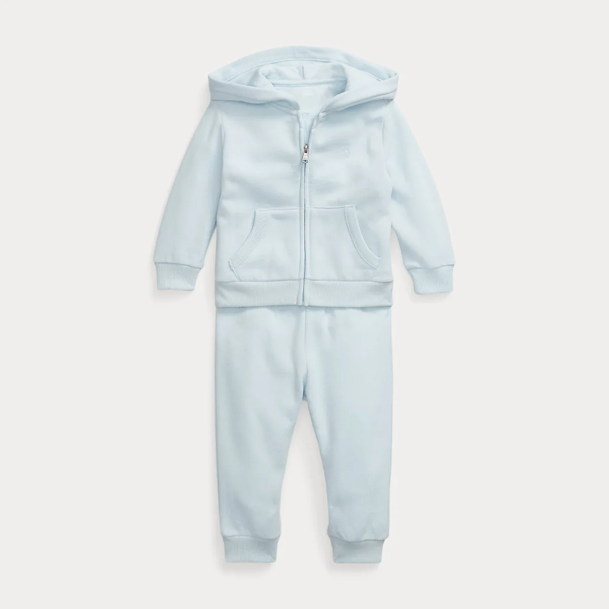 Fleece Full-Zip Hoodie and Trouser Set by Ralph Lauren