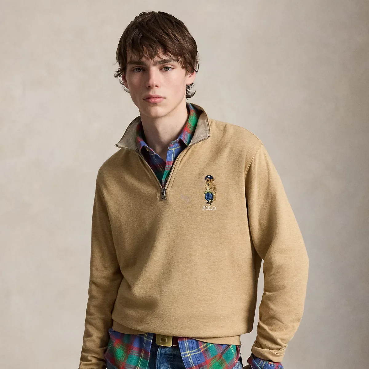 Polo Bear Double-Knit Jersey Pullover by Polo Ralph Lauren