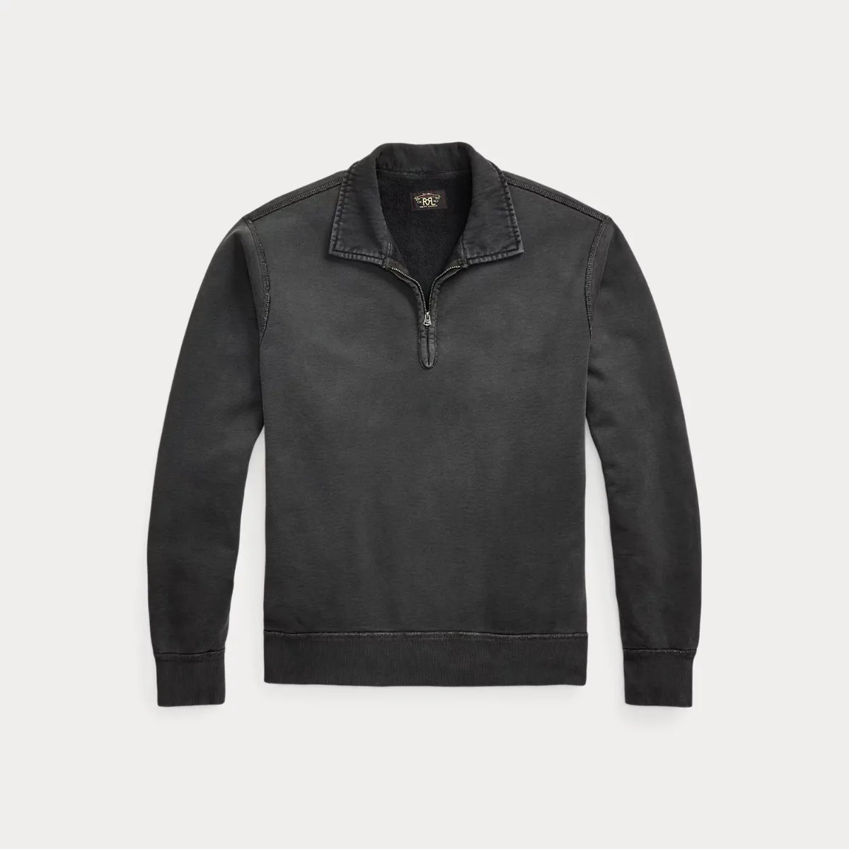 French Terry Quarter-Zip Pullover by Ralph Lauren RRL