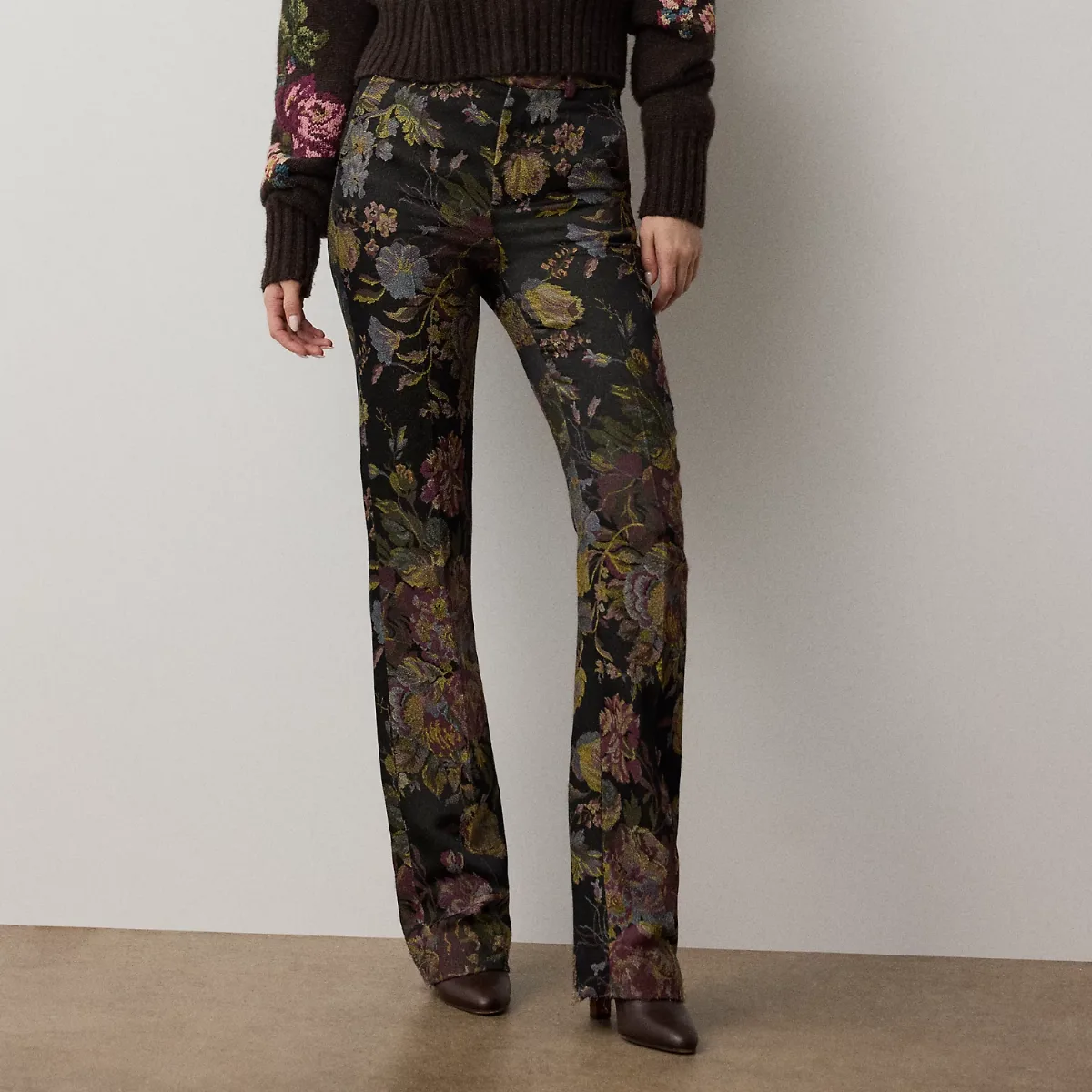 Wrigley II Floral Jacquard Trouser by Ralph Lauren Collection