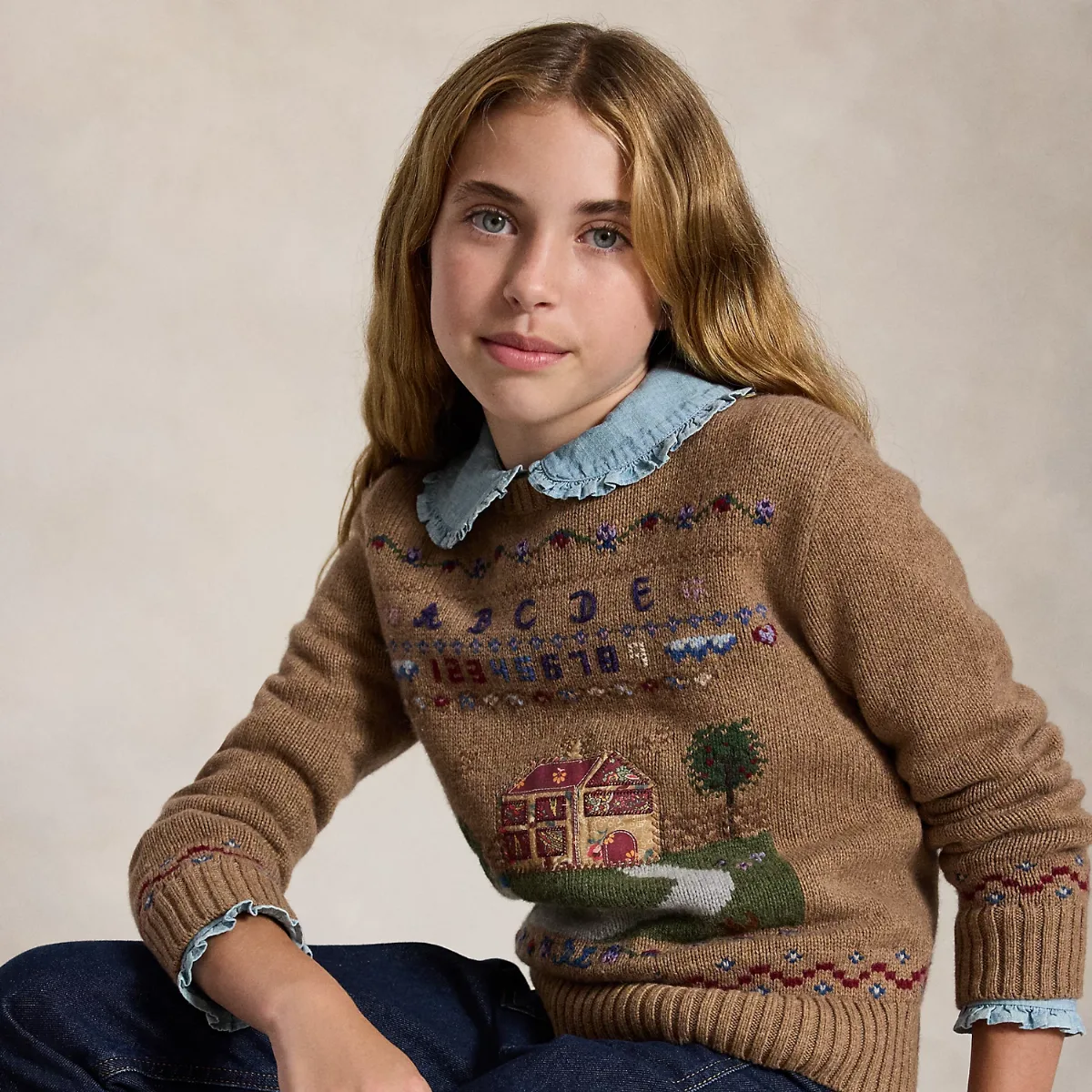Scenic Wool-Blend Jumper by Ralph Lauren